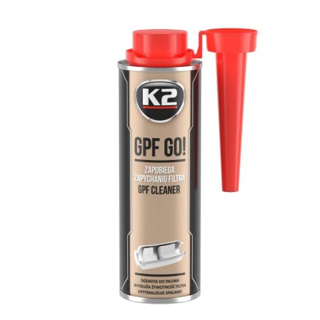 K2 GPF GO 250ML ( مادة مضافة للوقود تمنع انسداد الفلتر) 